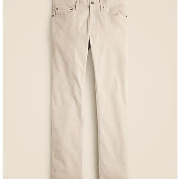 J. Crew G7128 484 Slim-fit Pant In Corduroy For Men Tan NWT size 28/30 - Picture 3 of 12